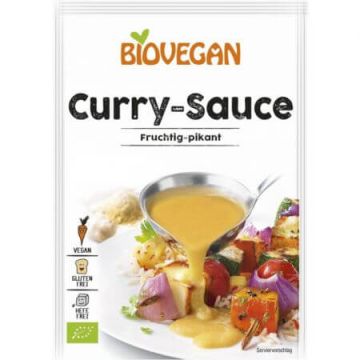 Sos Bio fructat si picant de curry, 29 g, Biovegan