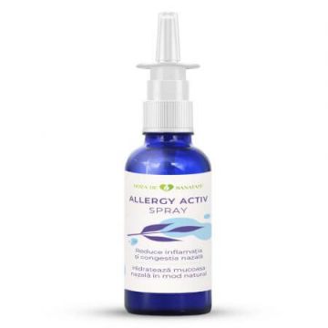 Spray nazal Alergy Activ, 50 ml, Doza de Sanatate