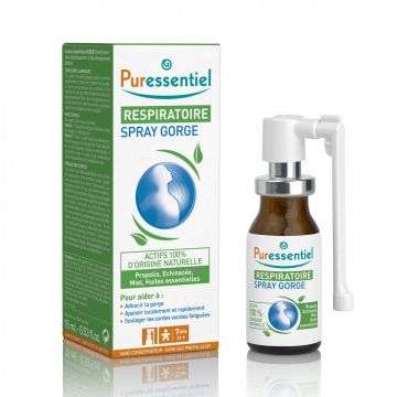 Spray oral pentru calmarea durerilor din gat, Puressentiel 15 ml (Ambalaj: 15 ml)