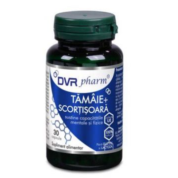 Tamaie si Scortisoara 30 capsule - DVR Pharm