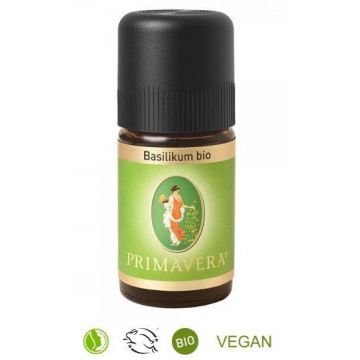 Ulei esential cu busuioc Eco-Bio 5ml - Primavera Life