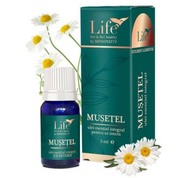 Ulei esential integral de Musetel 5ml - BIONOVATIV