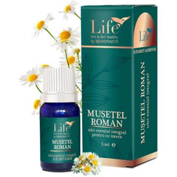 Ulei esential integral de Musetel Roman 5ml - Bionovativ