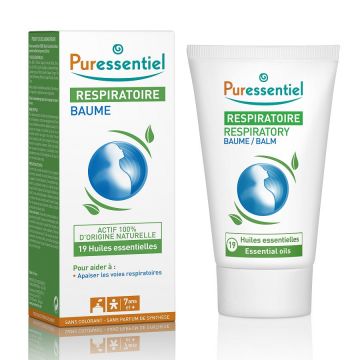 Unguent cu 19 uleiuri esentiale pentru calmarea cailor nazale, 50 ml, Puressentiel (Ambalaj: 50 ml)