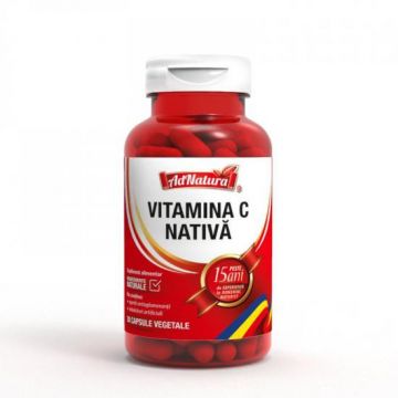 Vitamina C nativa AdNatura (Gramaj: 30 capsule)