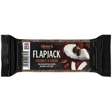 Baton energizant Flapjack cu nuca de cocos si cacao 100g - Bombus