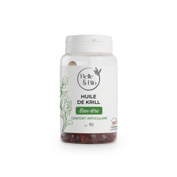 Belle&Bio Ulei de krill 90 Capsule, pentru colesterol rau