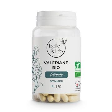 Belle&Bio Valeriana Bio 120 Capsule, Somn linistit, relaxare