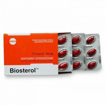 Biosterol 750 mg 30 Capsule, Anabolizant natural, Megabol