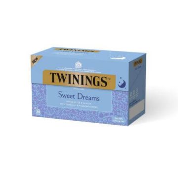 Ceai infuzie Sweet dreams Vise placute, 20 x1,5 g, Twinings
