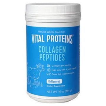 Collagen Peptides, Peptide De Colagen Fara Aroma, 284 g, Vital Proteins, GNC