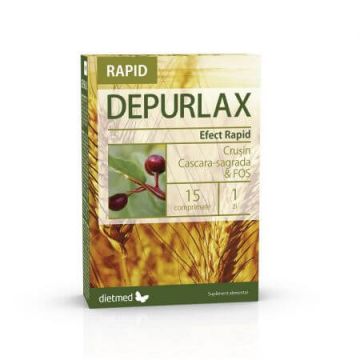 Depurlax Rapid, 15 comprimate, Dietmed