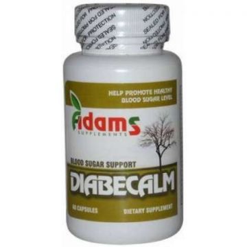 Diabecalm Adams Vision (Ambalaj: 30 capsule, Concentratie: 610 mg)