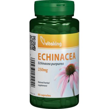 Echinacea 250 mg Vitaking 90 tablete (Concentratie: 250 mg)