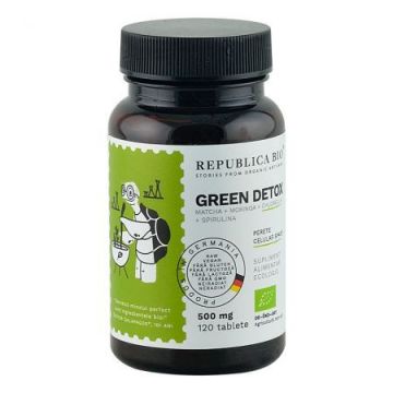 Green detox eco, Republica Bio, 120 tablete