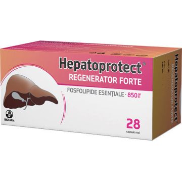 Hepatoprotect Regenerator Forte 28 capsule Biofarm