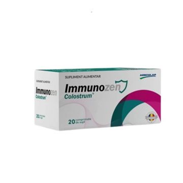 Immunozen Colostrum, 20 comprimate masticabile, Aesculap