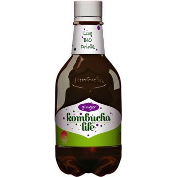 Kombucha life cu ghimbir ECO-BIO 330ml - KOMBUCHA LIFE