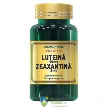 Luteina 10mg Zeaxantina 2mg Premium 30 cps vegetale