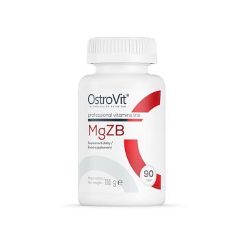 MgZB, Magneziu + Zinc + Vitamina B6 90 Tablete, OstroVit
