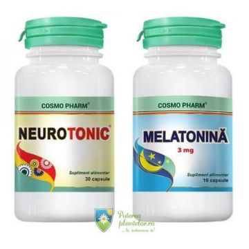 Neurotonic 30 cps + Melatonina 10 cps Gratis
