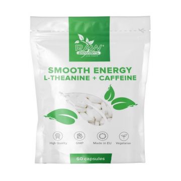Raw Powders Energie lina (L-Teanina + Cafeina) 60 Capsule