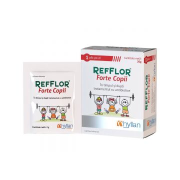 Refflor Forte copii, 10 plicuri, Hyllan