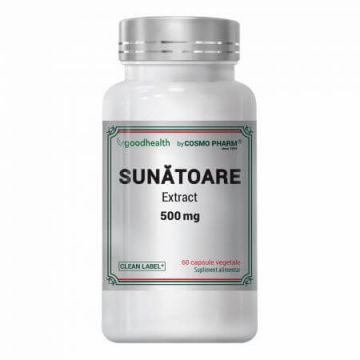 Sunatoare Extract, 500 mg, 60 capsule, Cosmo Pharm