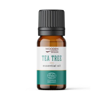 Ulei esential de arbore de ceai, Tea Tree, eco-bio, 5 ml, Wooden Spoon