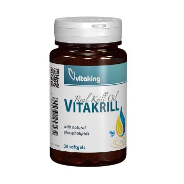 Ulei VitaKrill 500 mg, 30 capsule, VItaking
