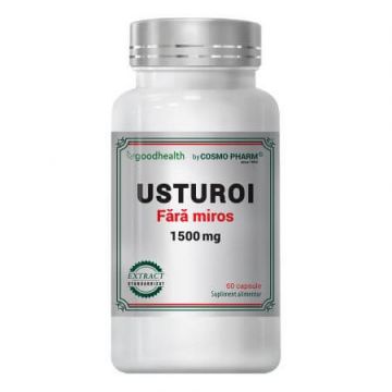 Usturoi fara miros, 1500 mg, 60 coprimate, Cosmo Pharm