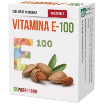 Vitamina E-100 Parapharm 40 capsule (TIP PRODUS: Suplimente alimentare)