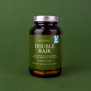 Double Hair - Regenerare par - vegan - 60 capsule | Nordbo