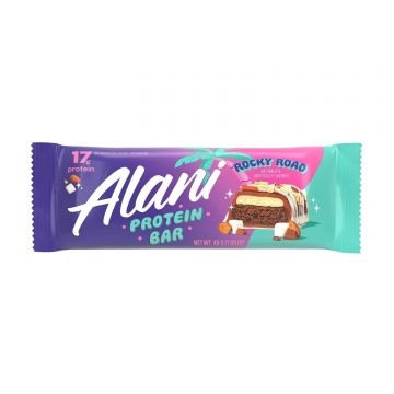 Alani Nu Fit Snacks Baton Proteic cu Aroma de Rocky Road, 48 g, GNC