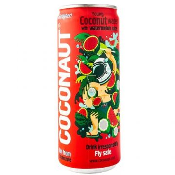 Apa de Cocos cu gust de Pepene Rosu Coconaut 320ml Mpline