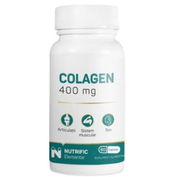 Colagen 400mg, 60cps - Nutrific