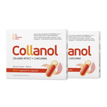 Collanol Pachet, 2x20 capsule, Vitaslim