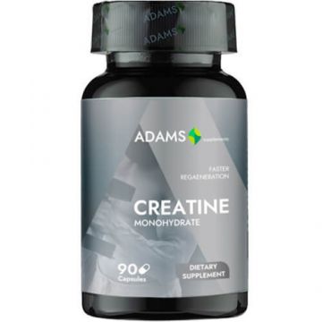 Creatine Monohydrate 2400mg, 90cps, Adams