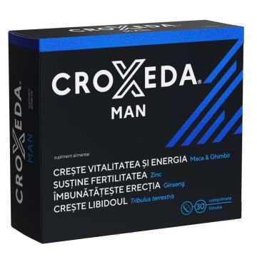 Croxeda Man, Fiterman Pharma, 30 comprimate filmate