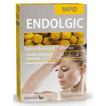 Endolgic - reduce durerea de cap, dureril si inflamatiile, 30tb, Dietmed - Type Nature