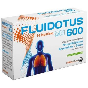 Fluidotus 600, complex pentru sustinerea imunitatii, 14 pliculete, Agips Farmaceutici