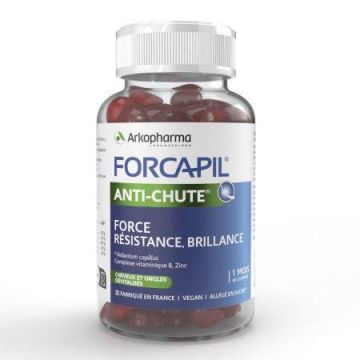 FORCAPIL anti-caderea parului, 60 jeleuri, Arkopharma