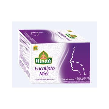 Hindu Ceai de eucalipt cu miere, 20 g