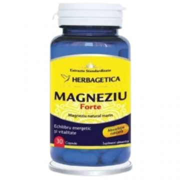 Magneziu Forte 60cps Herbagetica