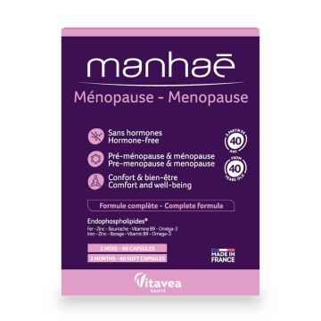 Menopause Gummies, 60 jeleuri gumate, Manhae