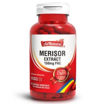 Merisor extract, 150 mg PAC, 60 capsule, AdNatura