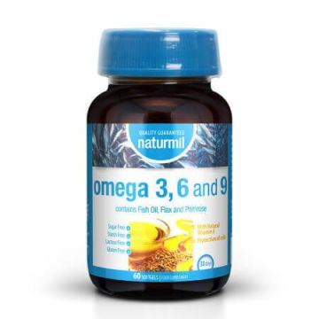 Omega 3-6-9, 60 capsule moi, Naturmil