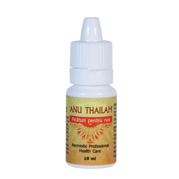 Picaturi kaya kalpa pentru nas Anu Thailam, 10 ml, Rajah Healthy Acres