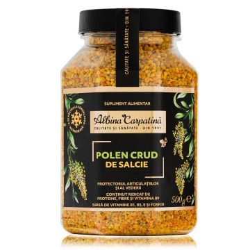 Polen crud salcie, 500 g, Albina Carpatina