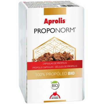 Proponorm capsule cu propolis, 60 capsule, 23g - Aprolis